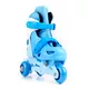 Children’s Inline Skates Laubr TriSkate + Protectors + Helmet - Blue