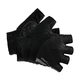 Cyklistické rukavice CRAFT Rouleur - černá - černá