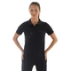 Women's functional T-shirt Brubeck PRESTIGE with collar - S - Black