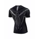 Pánské funkční triko Brubeck Dry s krátkým rukávem SS1466M - Black/Graphite