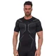Pánské funkční triko Brubeck Dry s krátkým rukávem SS1466M - Black/Graphite - Black/Graphite
