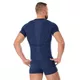 Men’s Short-Sleeved T-Shirt Brubeck Active Wool - Navy Blue