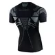 Men’s Short-Sleeved Activewear T-Shirt Bruback Dry - Black/Graphite