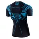 Men’s Short-Sleeved Activewear T-Shirt Bruback Dry - Graphite/Blue