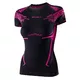 Women’s Short-Sleeved Activewear T-Shirt Bruback Dry - Black/Fuchsia