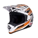 BELL PS SX-1 Motorcycle Helmet - Green - Orange