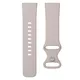 Chytré hodinky Fitbit Sense White/Soft Gold Stainless Steel