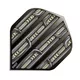 Dart Flights Shot Warrior Rutene Std. No. 2 Black – 3-Pack