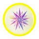 Light Up Frisbee Aerobie SKYLIGHTER 10 - Yellow - Yellow
