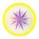 Light Up Frisbee Aerobie SKYLIGHTER 10 - Yellow