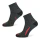 Trekking Merino Socks Comodo TREUL02 - Black Red - Black Red