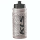 Kerékpáros palack Kellys Trace 022 0,5l - Trail Solid Matt Black - Trail Semi-Transparent White