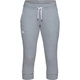 Dámske tepláky Under Armour Good Europe Fleece Crop - Steel Light Heather