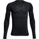 Detské tričko Under Armour Armour LS - BLACK / GRAPHITE