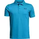 Detské tričko Under Armour Performance Polo - Academy - Canoe Blue