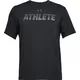 Pánske tričko Under Armour Athlete SS - Black