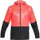 Men’s Swacket Under Armour - Black Full Heather/Black - Neon Coral