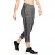 Dámské legíny Under Armour Featherweight Fleece Crop - Black