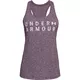 Dámske tielko Under Armour Tborne Train Grph Twist Tank - L - Merlot