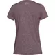 Dámske tričko Under Armour Tborne Train Grph Twist SSV - Merlot Light Heather