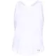 Dámske tielko Under Armour Vivid Key Hole Back Tank - XS - White