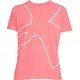 Dámske tričko Under Armour Triblend Graphic SS Tee - XS - Coral Cove Light Heather