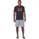 Pánske tričko Under Armour CC Sportstyle Logo - True Gray Heather