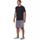 Pánske tričko Under Armour CC Left Chest Lockup - True Gray Heather