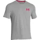 Pánske tričko Under Armour CC Left Chest Lockup - L - True Gray Heather