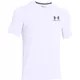 Pánské triko Under Armour CC Left Chest Lockup - White