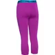 Dívčí legíny Under Armour Armour Capri - Medium Red Violet/Pacific Blue/Jacksons Purple