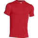 Pánske tričko Under Armour Charged Cotton SS T - Matterhorn - Brick Red