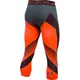 Pánské kompresní legíny Under Armour HG SuperVent 2.0 3/4 Legging - Black/Green