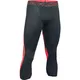 Men’s Compression Leggings Under Armour HG SuperVent 2.0 3/4 - 008 - Anthracite/Marathon Red/Marathon Red