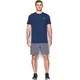 Pánské funkční triko Under Armour Threadborne Seamless SS - Dark Blue/Blue