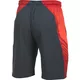 Pánské kraťasy Under Armour Supervent Woven Short - Gray/Orange/Red, XS