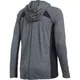 Dámske tričko Under Armour Threadborne Train Hood Twist - BLACK / BLACK / GRAPHITE