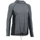 Dámské triko Under Armour Threadborne Train Hood Twist - Black/Black/Graphite