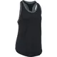 Dámske tielko Under Armour Favorite Mesh Tank - L - BLACK / CARBON HEATHER / STEEL