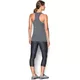 Dámske tielko Under Armour Threadborne Train WM Tank TW - BLACK / GRAPHITE / METALLIC SILVER