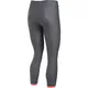 Women’s Compression Leggings Under Armour HG Armour Ankle Crop - Raisin Red/Marathon Red/Metallic Silver