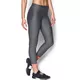 Dámske kompresné legíny Under Armour HG Armour Ankle Crop - Gray/Coral/Metalic Silver