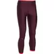 Women’s Compression Leggings Under Armour HG Armour Ankle Crop - Raisin Red/Marathon Red/Metallic Silver - Raisin Red/Marathon Red/Metallic Silver