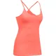 Dámské tílko Under Armour Favorite Shelf Bra Cami - Wild Watermelon - Orange/Pink