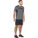 Pánske tričko Under Armour Raid Graphic SS - Gray/Black