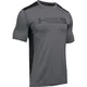 Pánske tričko Under Armour Raid Graphic SS - L - Gray/Black