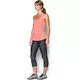 Dámske bežecké tielko Under Armour Fly By Racerback Tank - BLACK / BLACK / REFLECTIVE