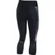 Dámske kompresné legíny Under Armour Fly By Printed Capri - Soft Black/Reflective