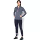 Dámské legíny Under Armour Favorite Legging WM Graphic - True Gray Heather/White/Blue Infinity