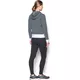 Dámska mikina Under Armour Threadborne Fleece BL Hoodie - STEALTH GRAY / WHITE / TONAL